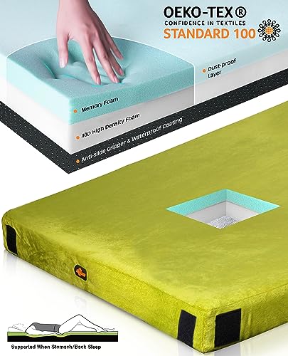 3 Inch Memory Foam Camping Mattress Sleeping Pad Q541536