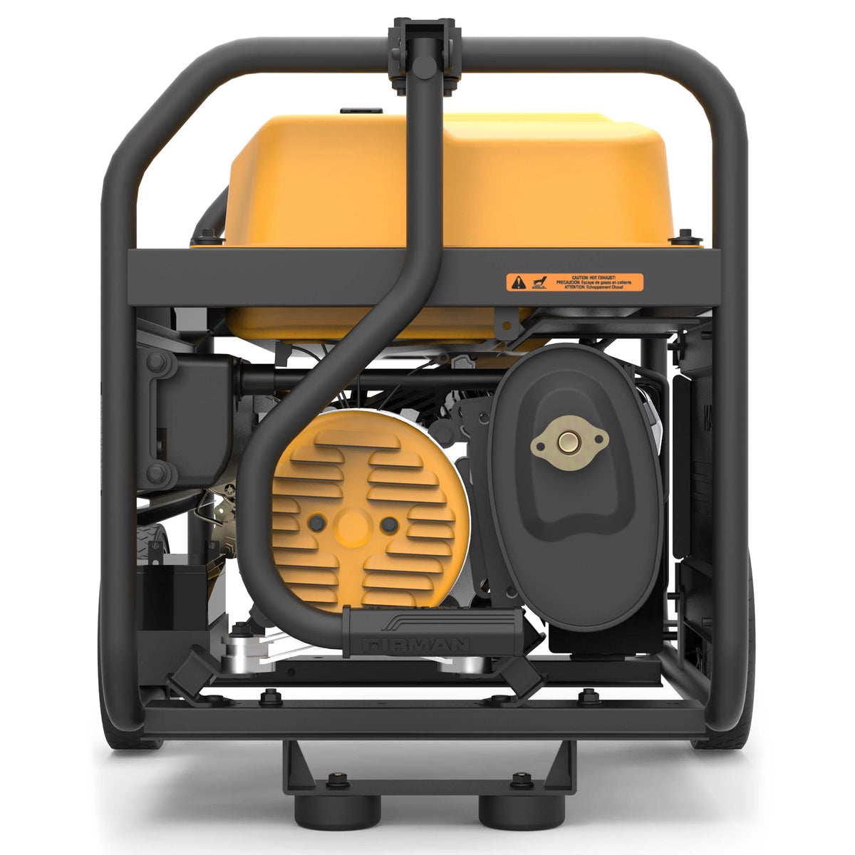 Gas Powered 4550-3650W Portable Generator with Wheel Kit N1577