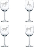Set of 4 Wine Glass Goblet 10 oz E205343