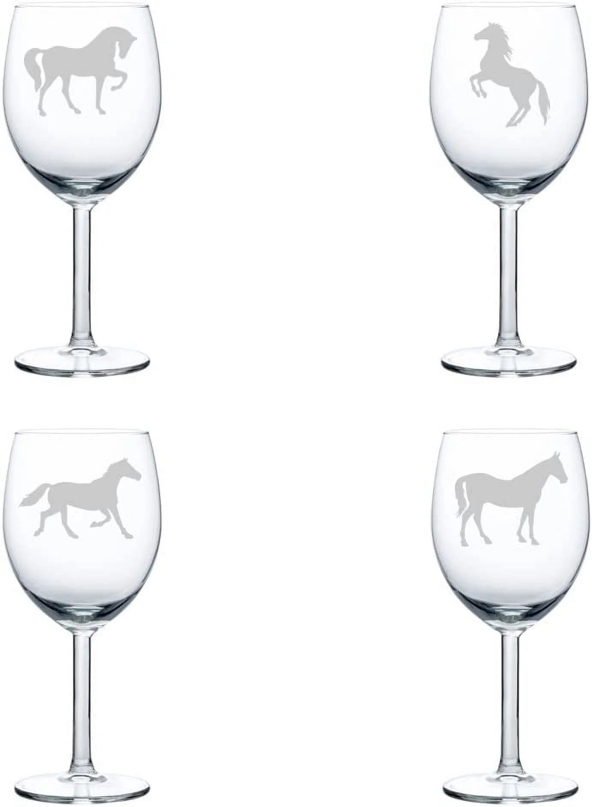 Set of 4 Wine Glass Goblet 10 oz E205343