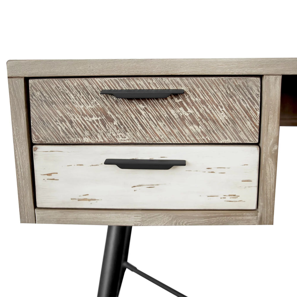 4-Drawer Modern Wood Desk R237544