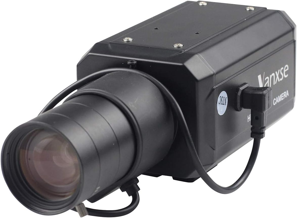 CCTV 1/3 CCD HD 960H Auto Iris 6-60mm F1.6 Varifocal Lens Bullet Box Camera Pack of 2 R83084