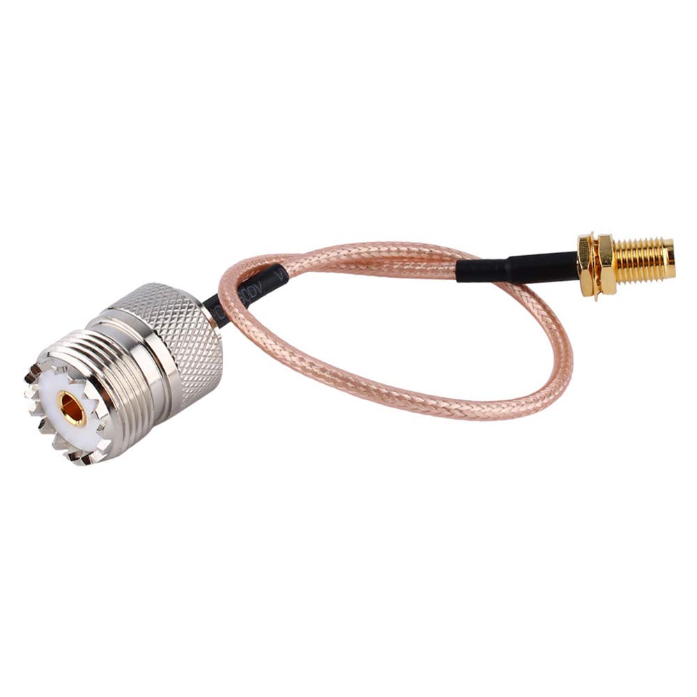 SMA Female to UHF SO-239 Female Adapter Cable 6'' A44897