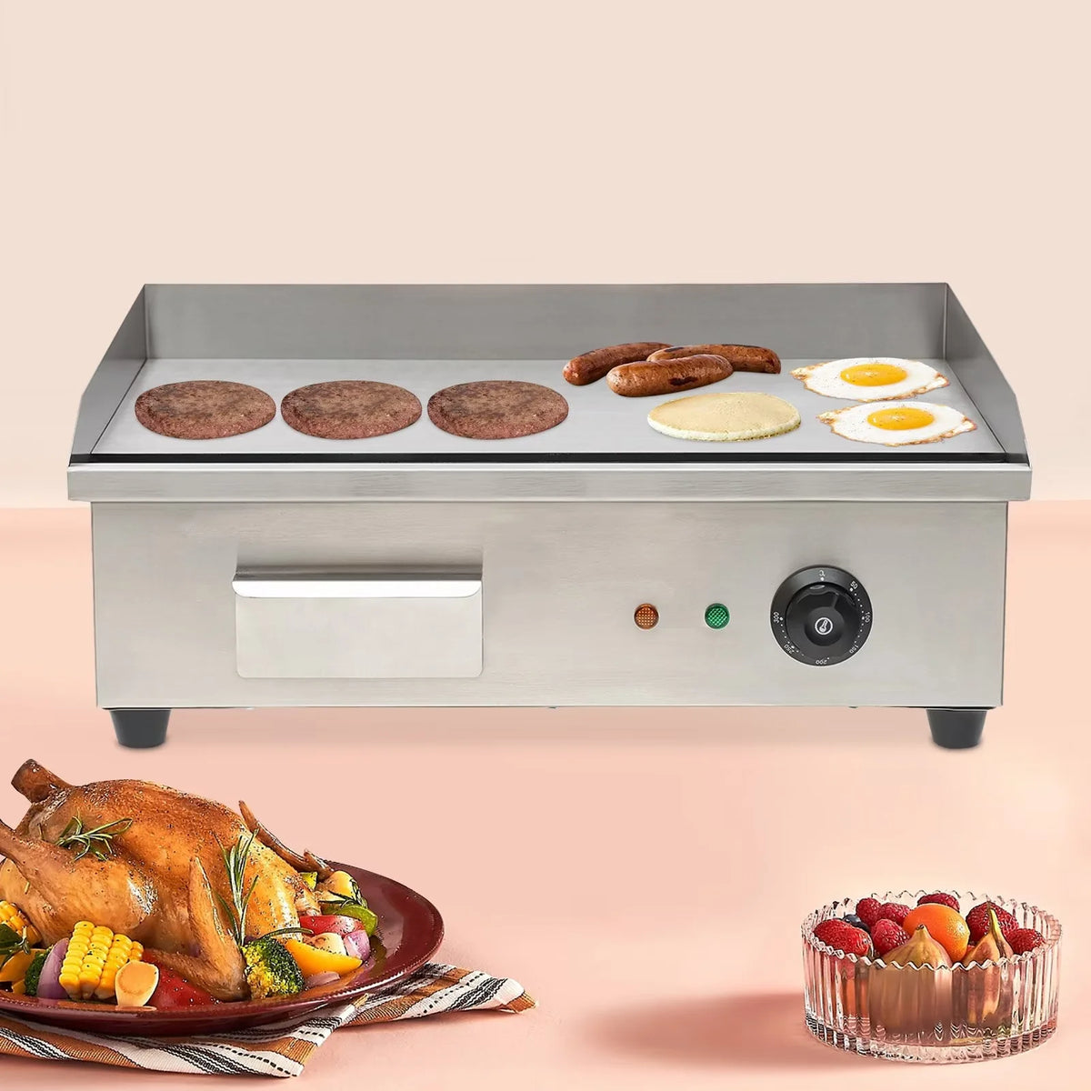 3000W Electric Griddle Cooktop U1102