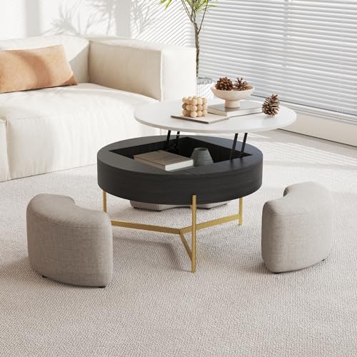3 in 1 Lift Top Nesting Coffee Table with Storage T6194
