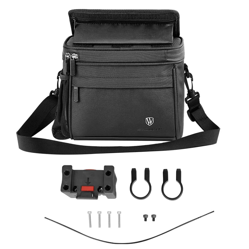 Touch Screen Bike Front Frame Bag Waterproof Phone Holder EVA Handlebar Bag Q6703