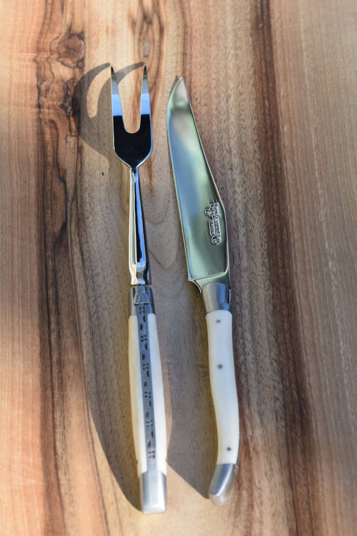 Carving Set with Bone Handle F796760