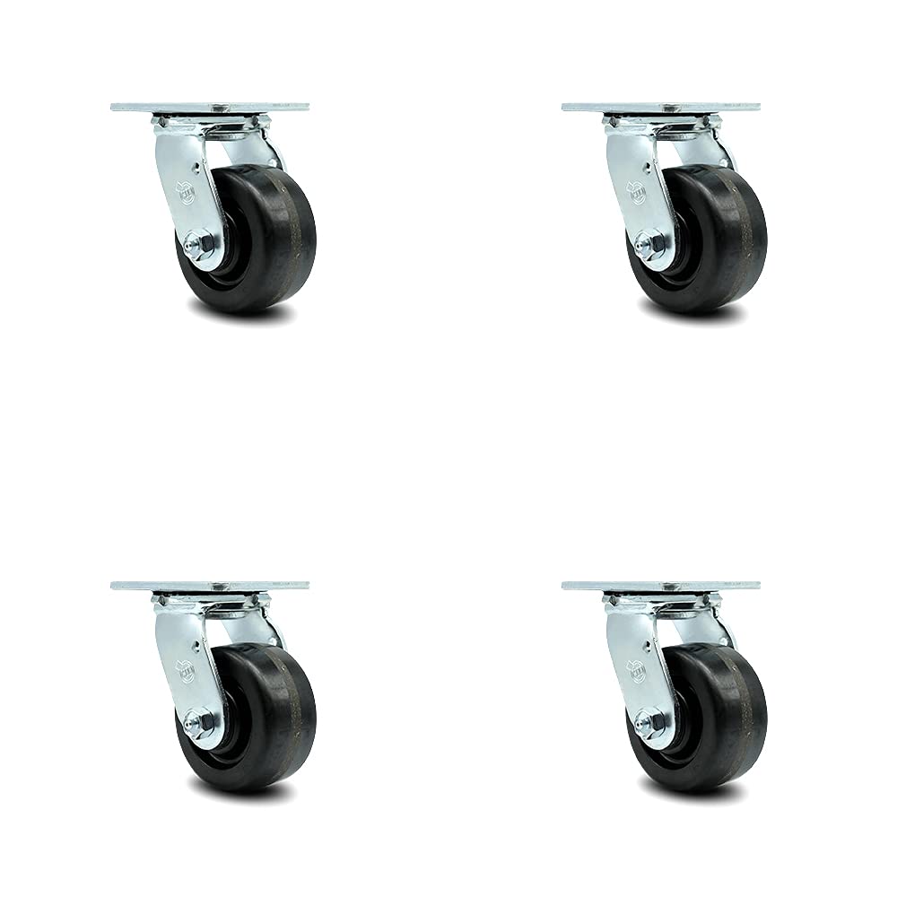 10 Inch Swivel Caster with Semi-Pneumatic Wheel P1952