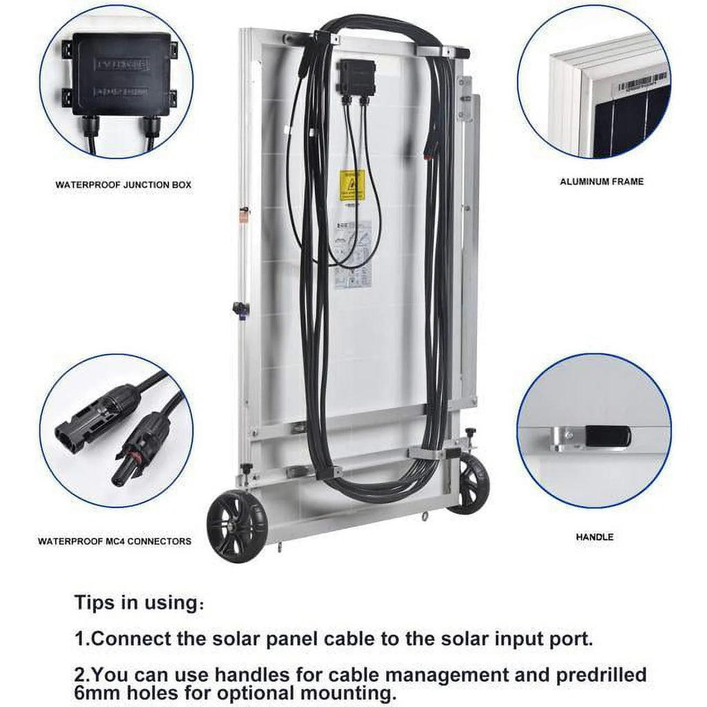 3600W Solar & Wind Powered Pure Sine Wave Off-Grid Generator D26179
