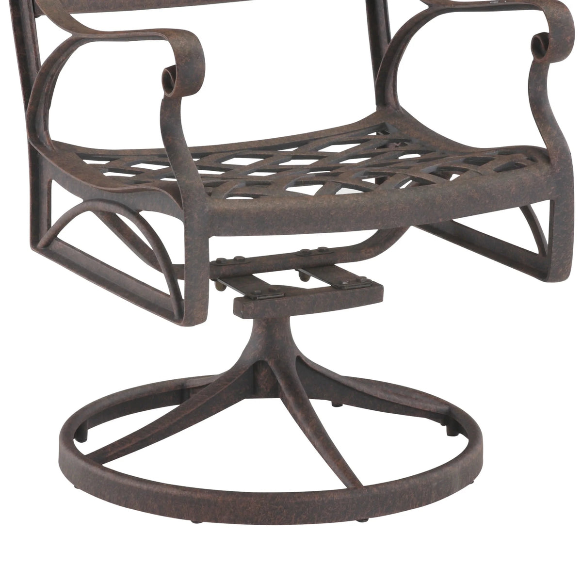 Bronze Outdoor Swivel Rocking Chair T471