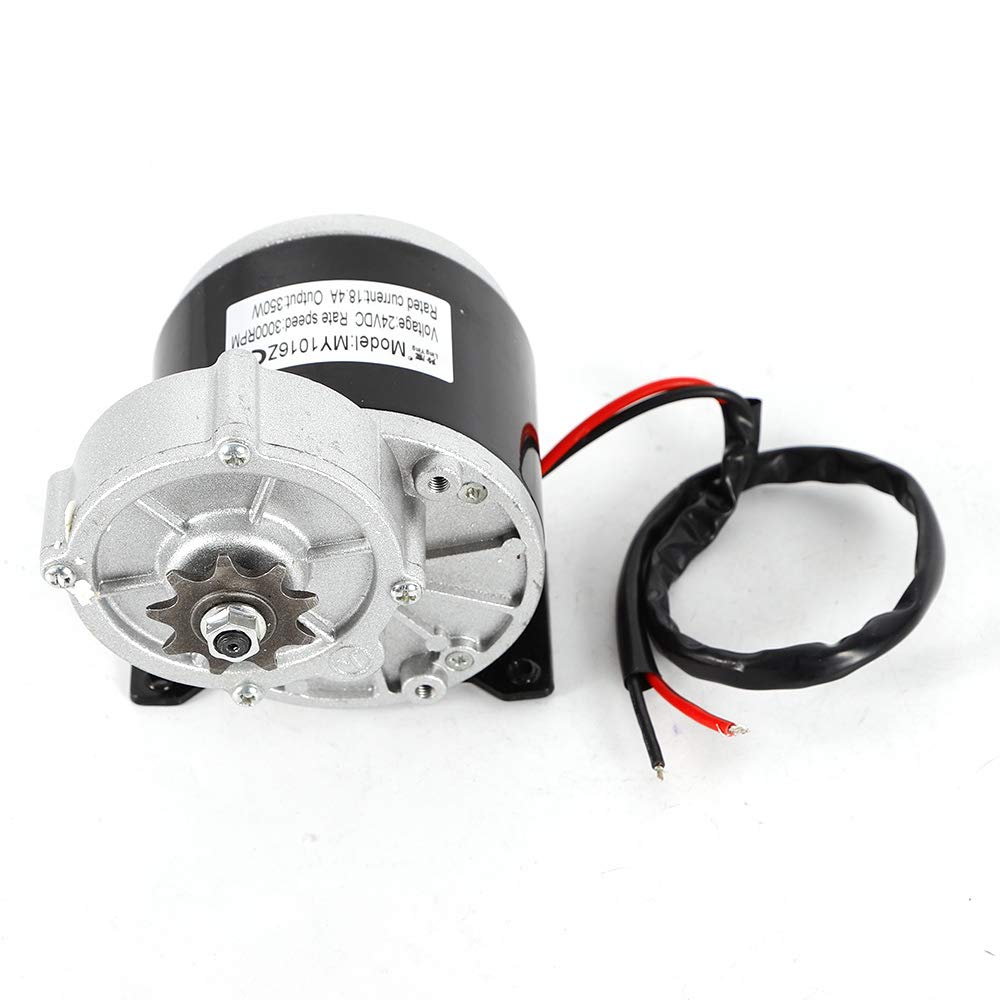 24V 350W Brushed Gear Reduction Motor for E-Bikes Scooters N7681