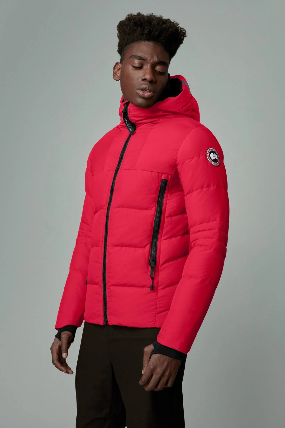 Red Men's Coat K472