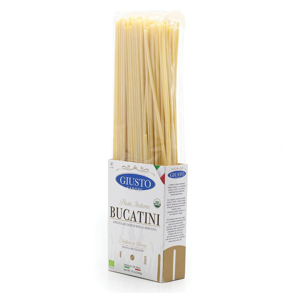 Organic Bronze Drawn Bucatini Pasta, 340G M68529