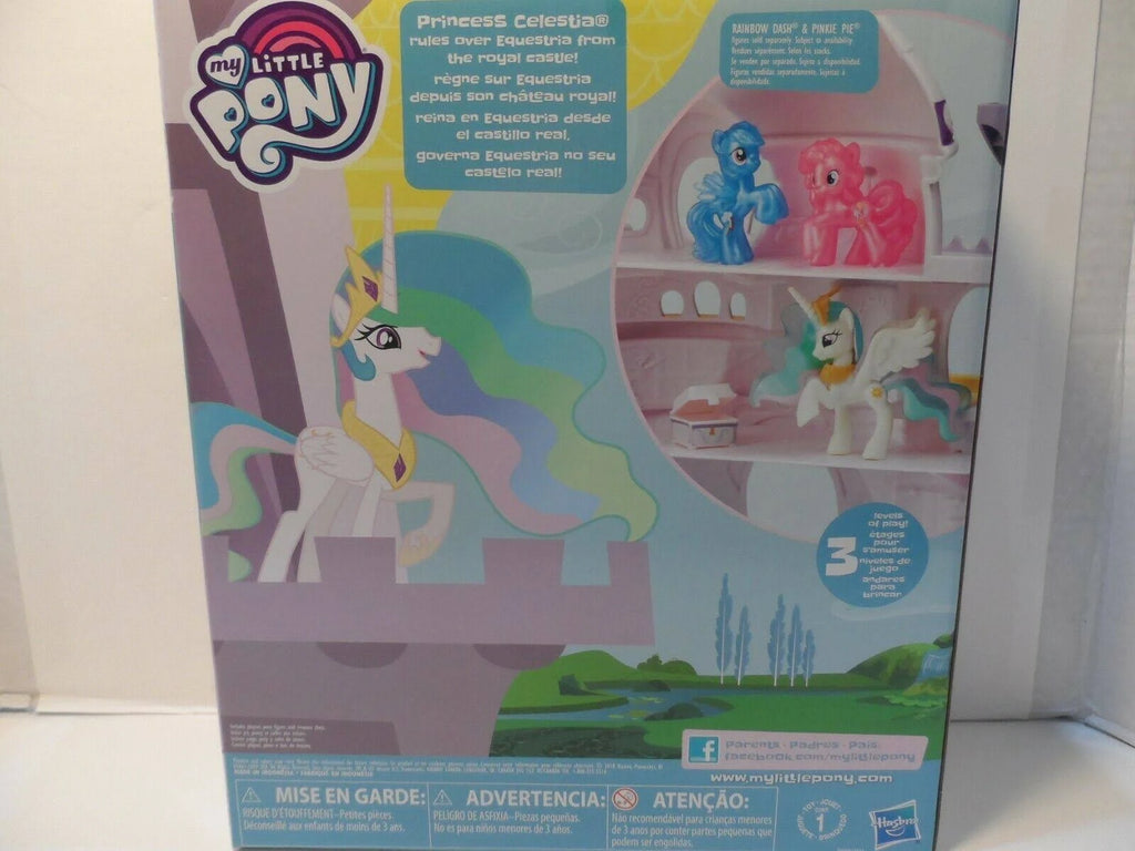 My Little Pony Canterlot Castle Playset with Princess Celestia 3 Levels I36369