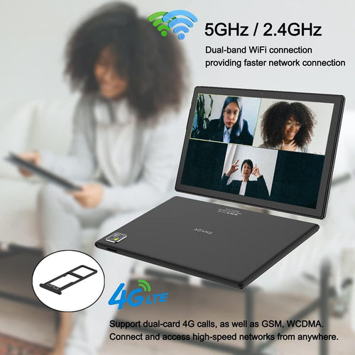 10.1 Inch Dual SIM 4G LTE Tablet with 6GB RAM 128GB ROM X596572