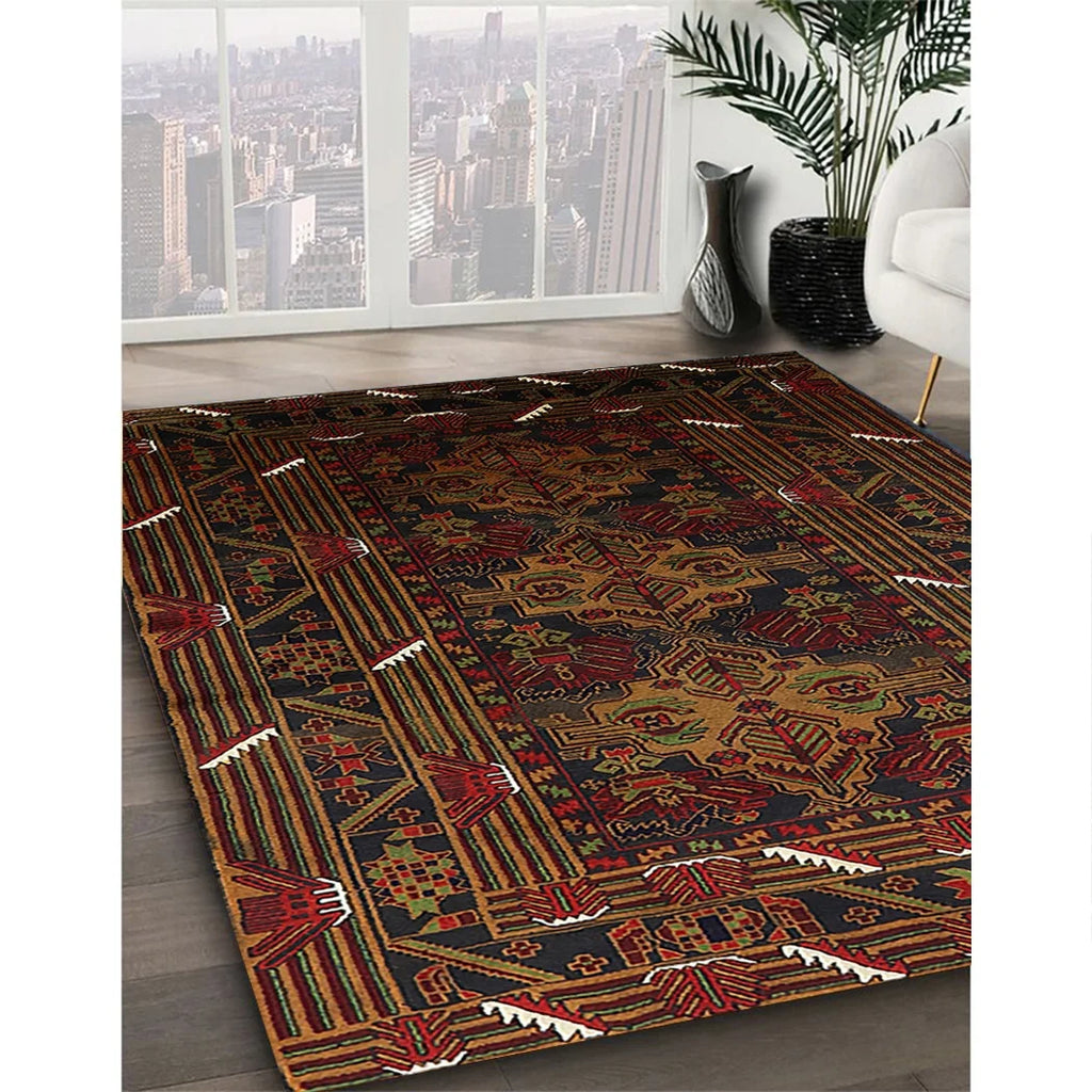 Red Oriental Rectangle Area Rugs, 2' x 5' S150361