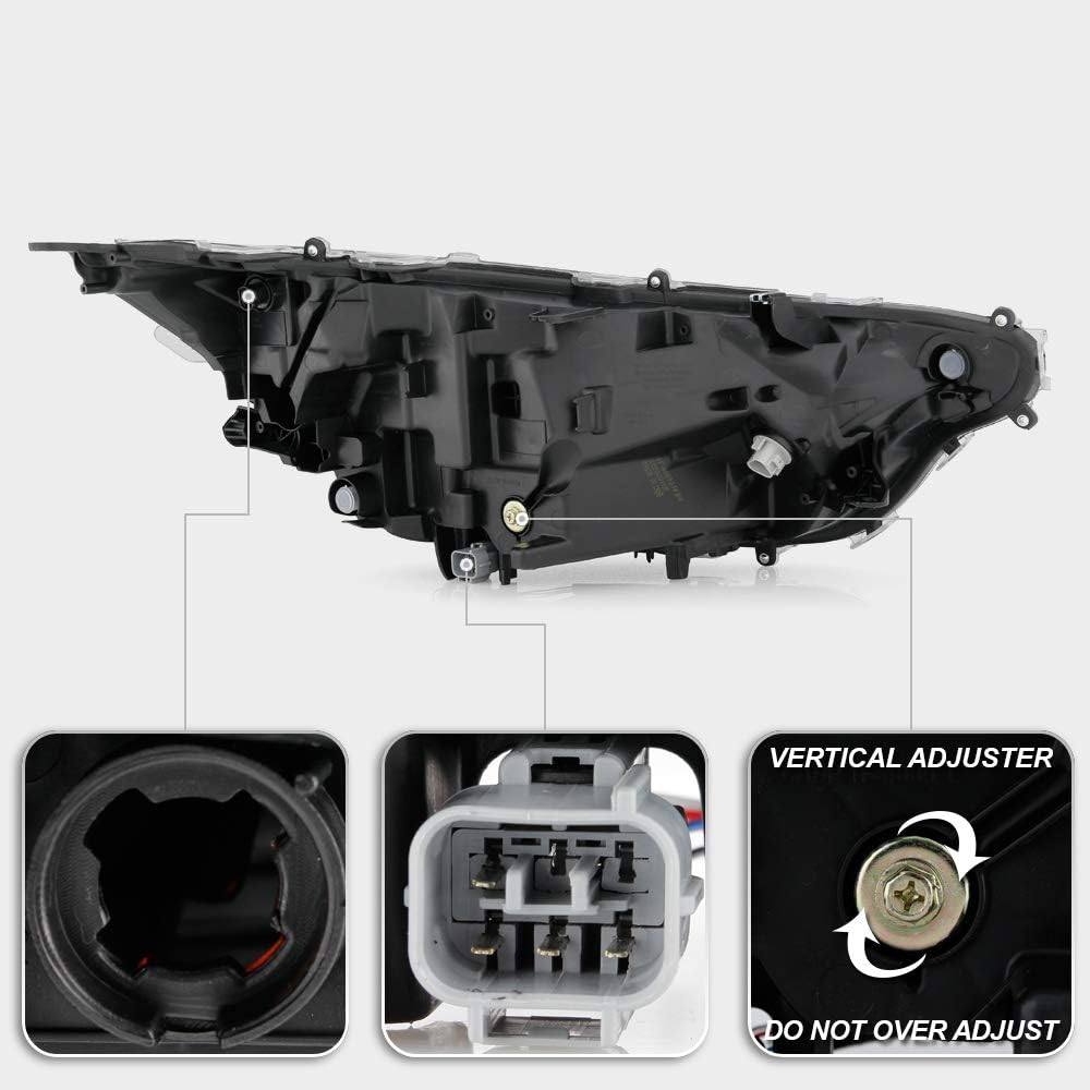 LED Headlight Headlamp Assembly Driver Side V261