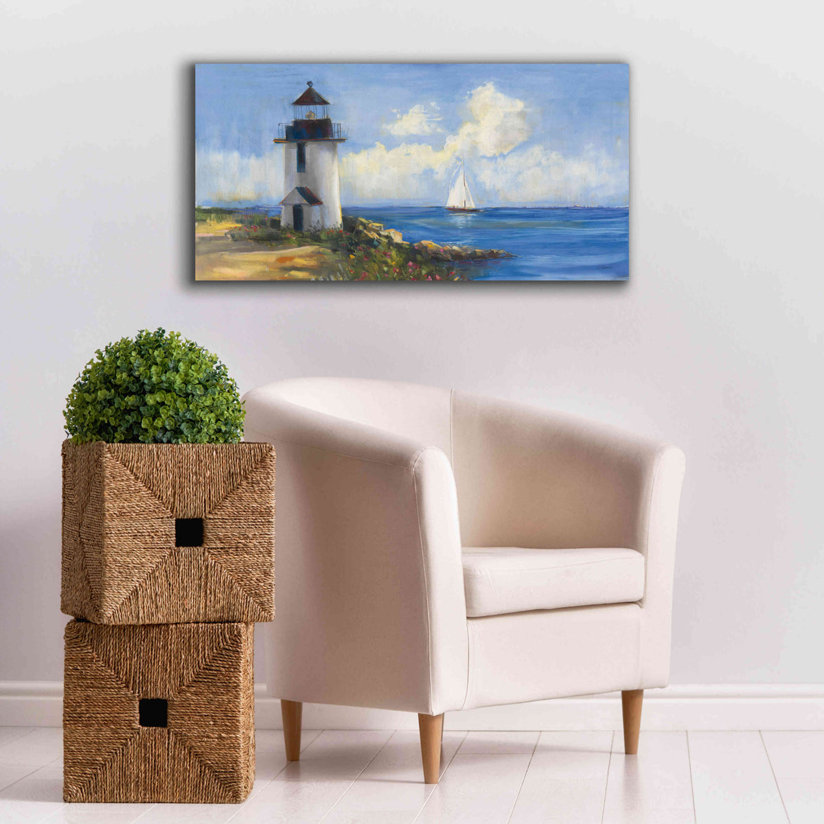 Giclee Canvas Wall Art, 40"x20" D64184