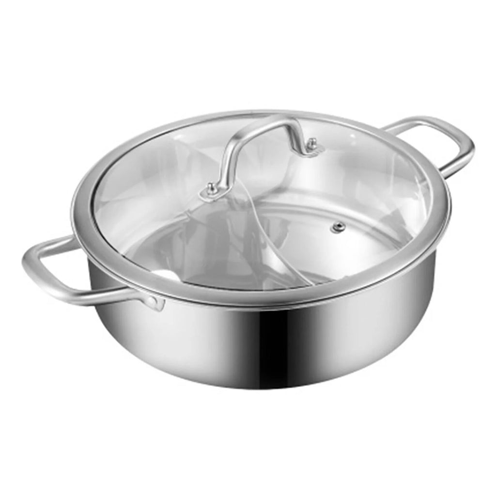 Stainless Steel Shabu Hot Pot Compatible Pot U854220