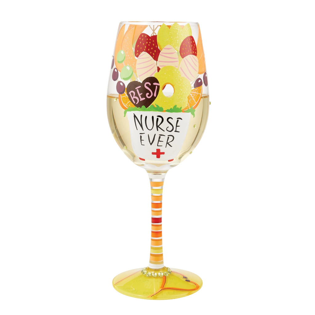 Nurse Wine Glass E23658