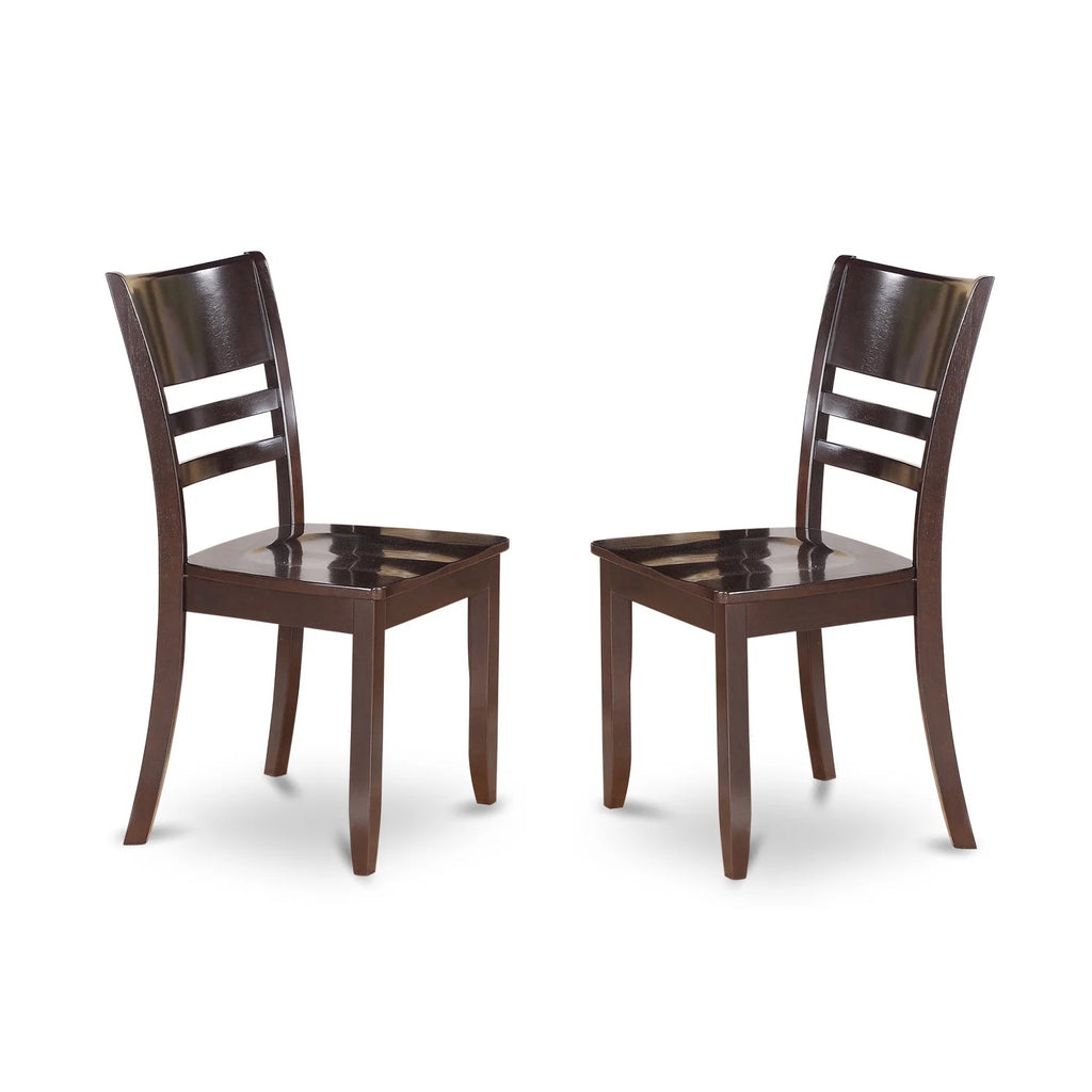 5 Piece Cappuccino Wood Kitchen Set Y219705