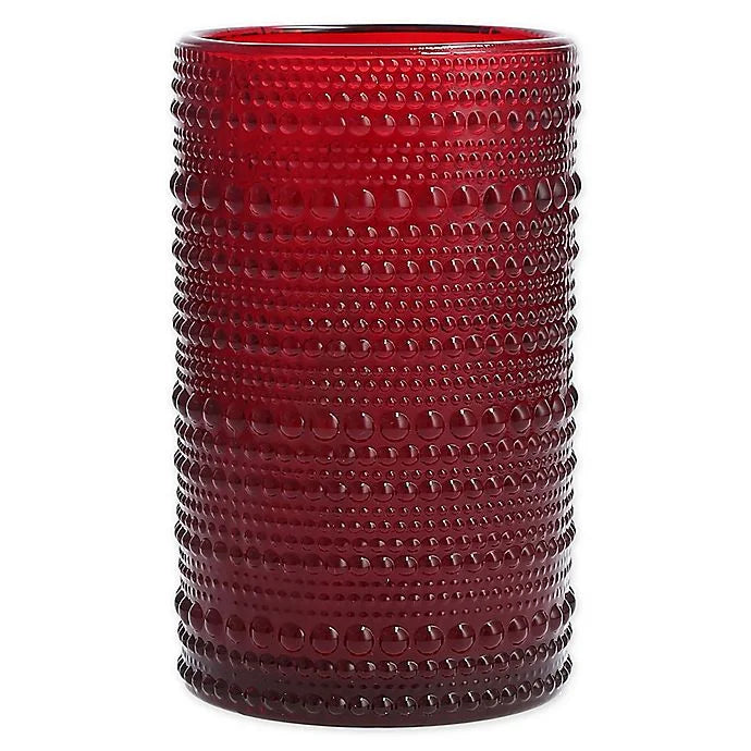 Red Iced Beverage Glasses Set of 6 H9474