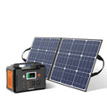 200W Portable Power Station with 50W Solar Panel Y30907