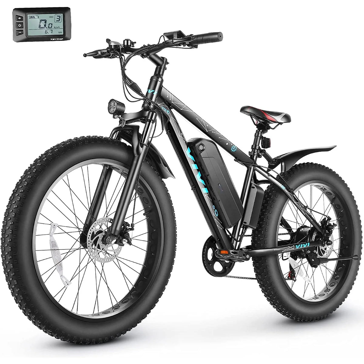 26 x 4.0 Fat Tire 500W All Terrain Electric Bike O53439