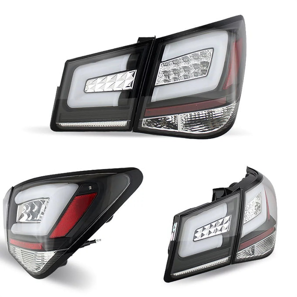 Black Bezel Full LED Tail Lights 4pcs Set Y593961
