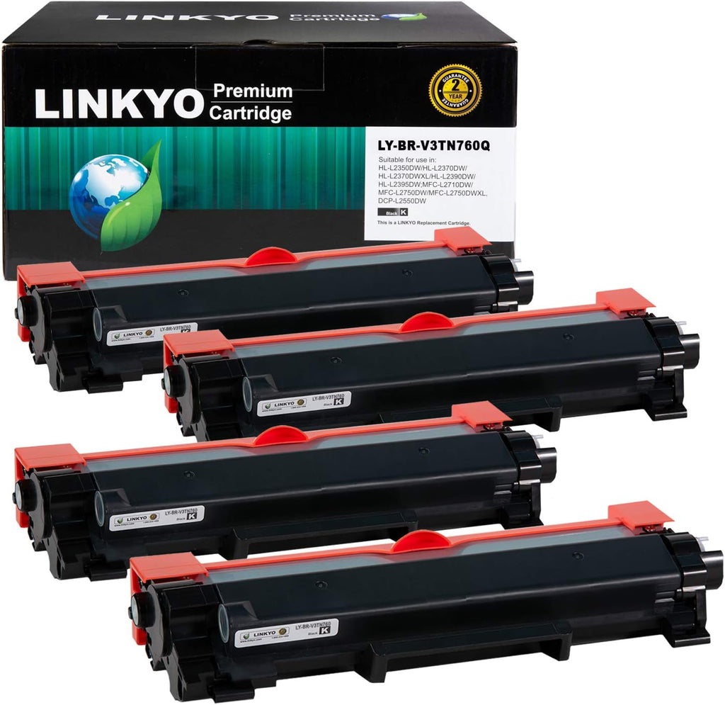 4-Pack High Yield Toner Cartridge D967969