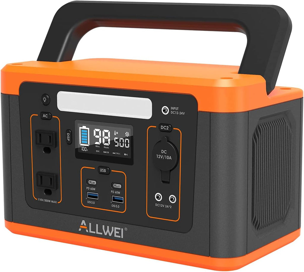 280Wh Portable Power Station with USB-C PD60W Q895