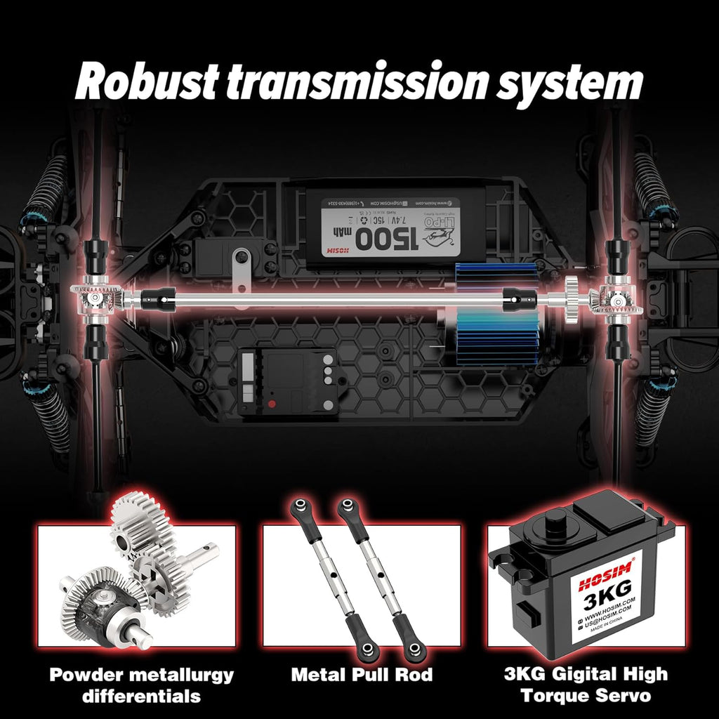 1:10 Brushless RC Truck U200