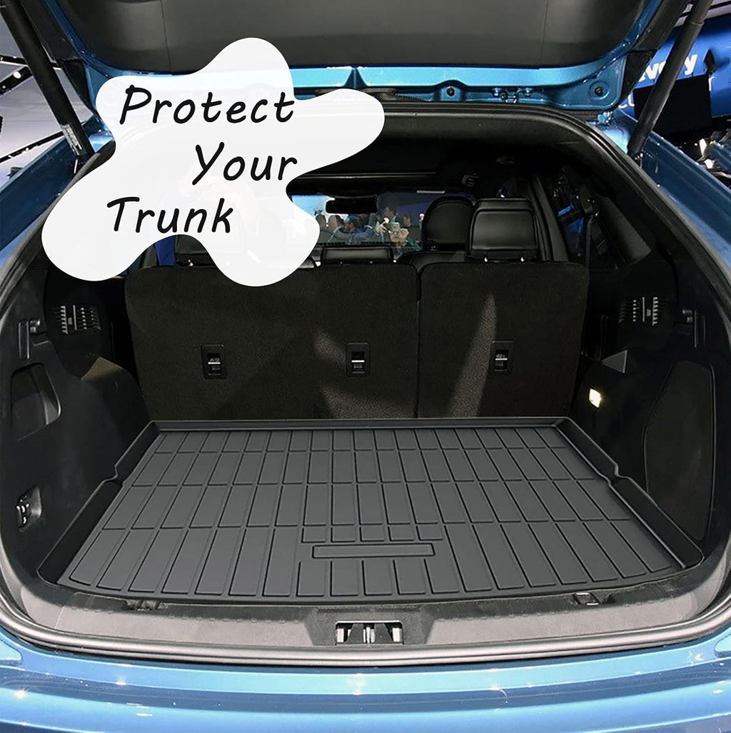 Black Cargo Liner Trunk Mat Pack of 2 D938