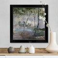 Black Framed Print 16 x 16 O2025