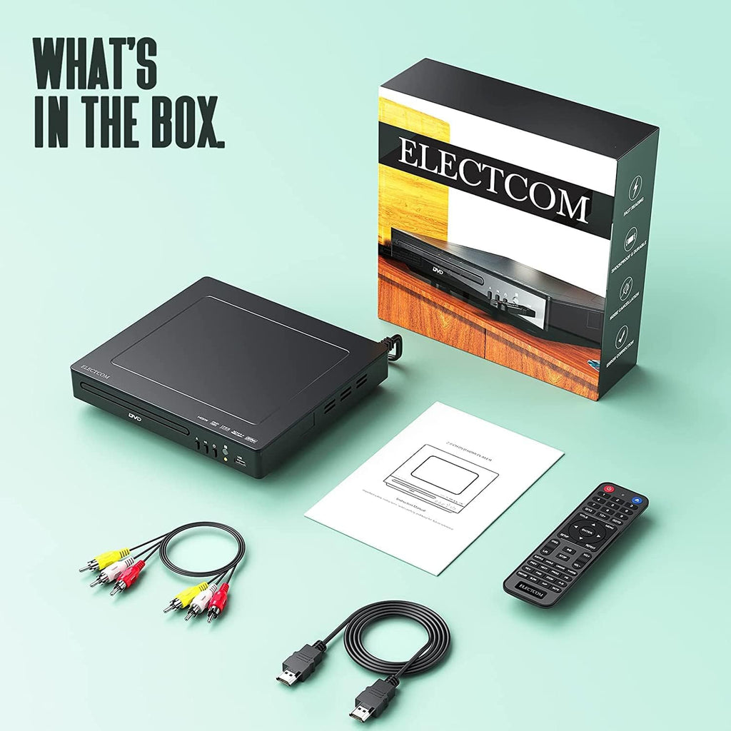 Black HDMI DVD Player Q2966