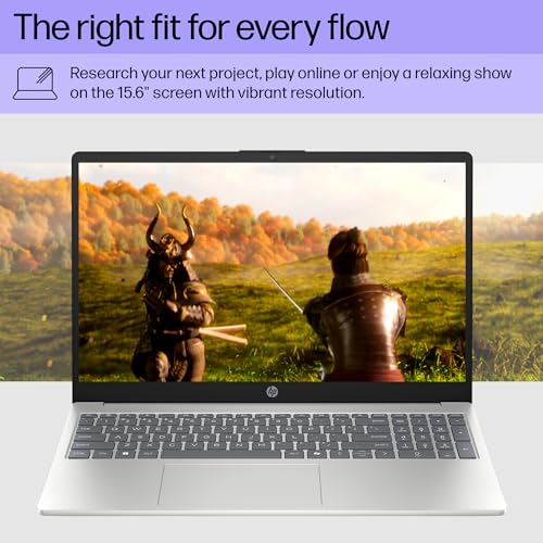 15.6 inch Laptop, HD Touchscreen Display, AMD Ryzen 3 7320U, 8 GB RAM, 256 GB SSD, AMD Radeon Graphics, Windows 11 Home, Natural Silver A359763