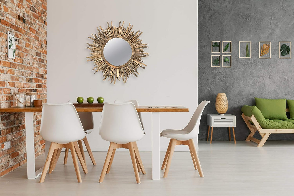 Driftwood Sunburst Mirror W440