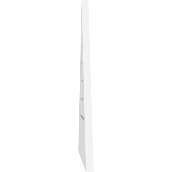 Triangle Surface Mount PVC Gable Vent D839432