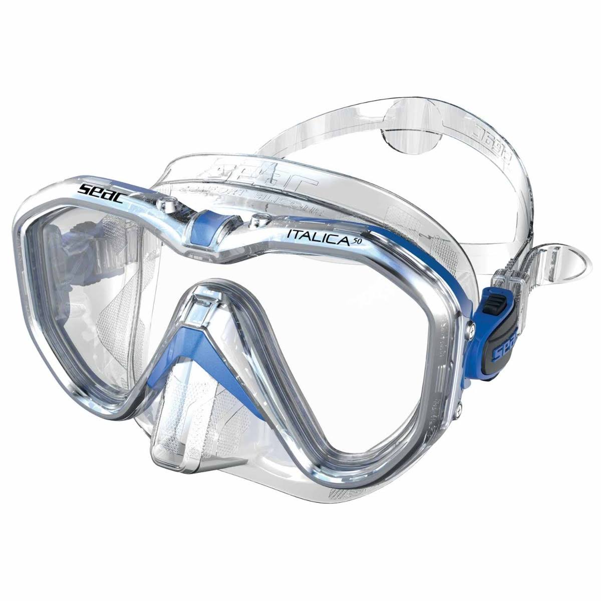Blue Metal Scuba Diving Mask S2544