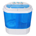 Portable Compact Washer 10lbs Blue White P36125