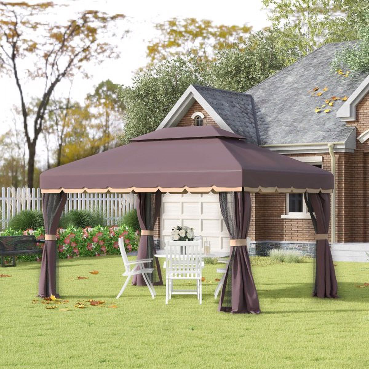 Coffee Patio Gazebo D22384