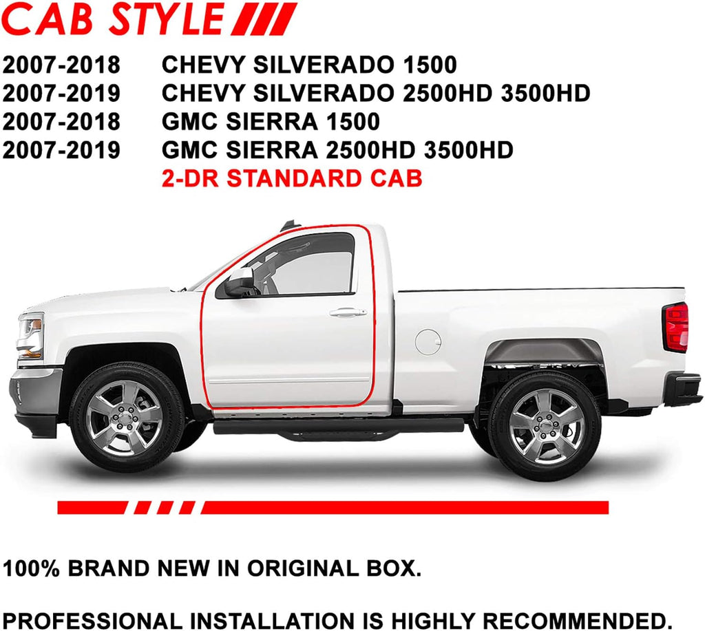 Black Mild Steel Running Boards N681463
