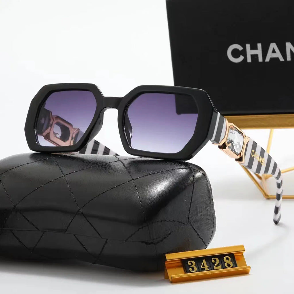 Rhinestone Polarized Sunglasses T5393