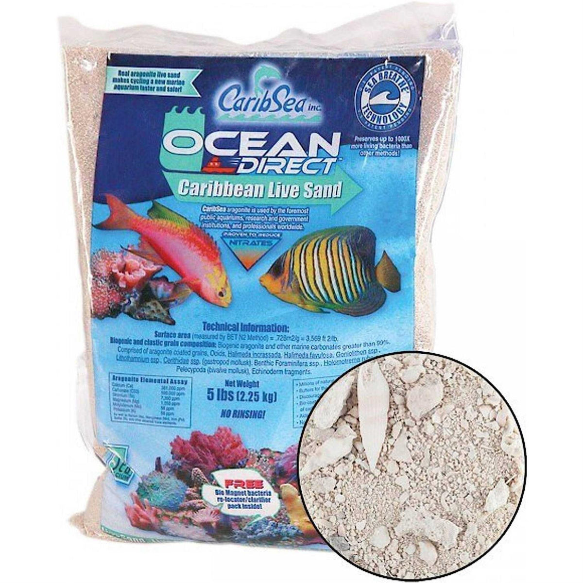 Caribbean Live Aquarium Sand P976