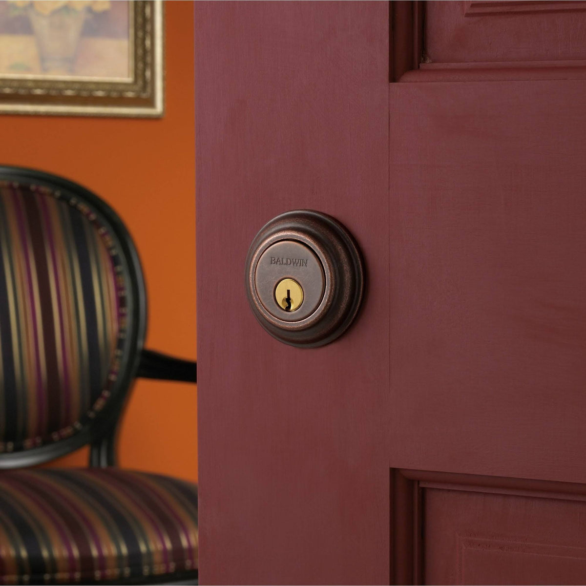 Satin Black Double Cylinder Deadbolt T3105