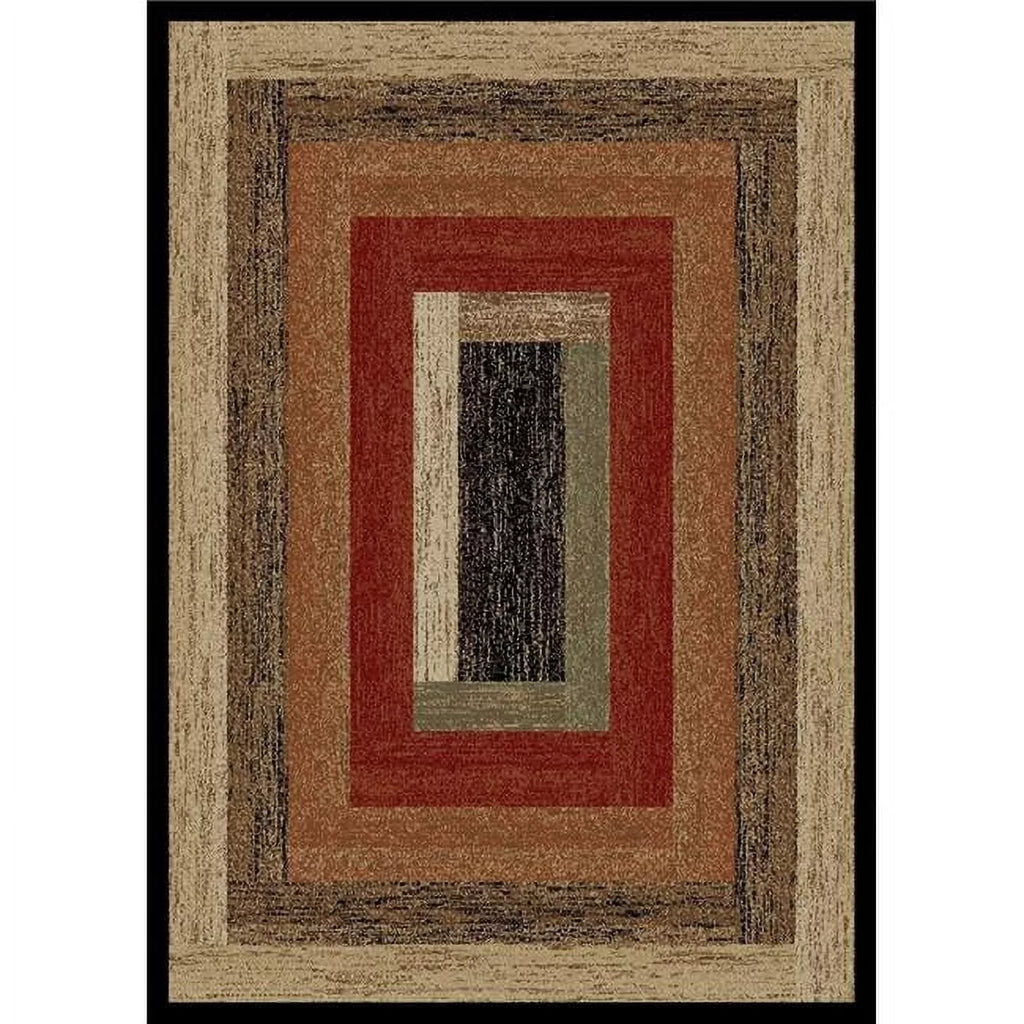 Multi Color Area Rug C578