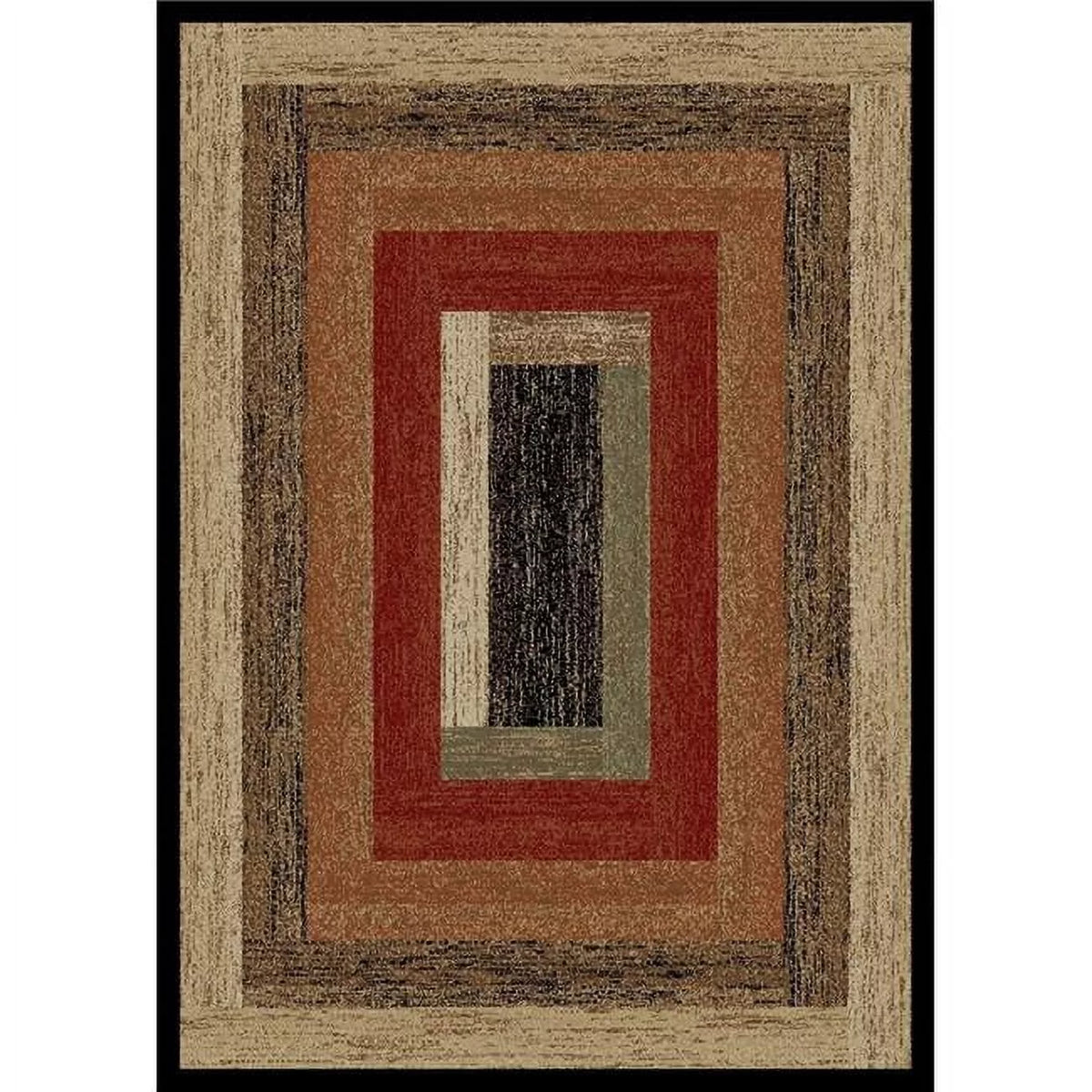Multi Color Area Rug C578