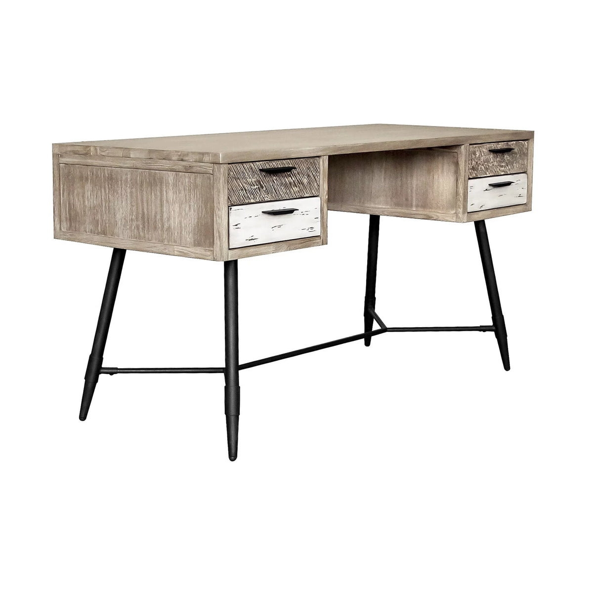 4-Drawer Modern Wood Desk R237544