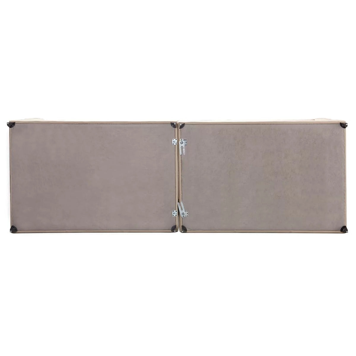 Beige Top Grain Leather 4-Seater Sectional Sofa O721098