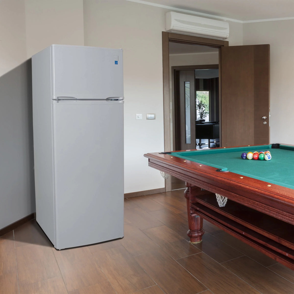 Top Freezer Refrigerator Stainless Steel Z858051